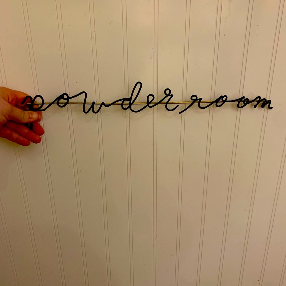 Hearth and Hand By Magnolia Bathroom/ Powder room sign